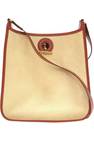 Hermès Pre-owned, Dam, ONE Size, Pre-owned Canvas axelremsvskor