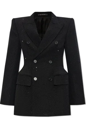 Balenciaga Jacka, Dam, M, Blazer med strassdekoration