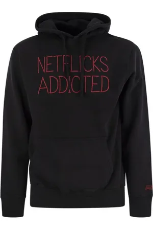 MC2 SAINT BARTH Sweatshirts & Hoodies, Herr, S, Bomull, Huvtröja med broderad text