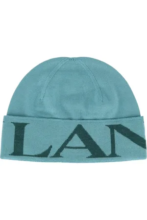 Lanvin Accessoarer, unisex, ONE Size, Räfflad Ullhatt