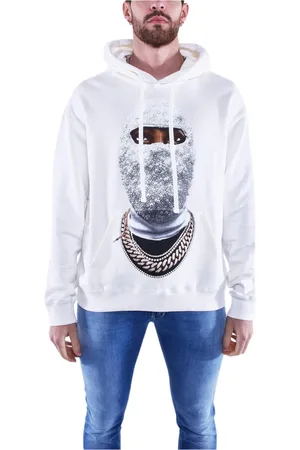 Ih Nom Uh Nit Sweatshirts & Hoodies, Herr, L, Bomull, BomullsHuvtröja med Future Mask Logo