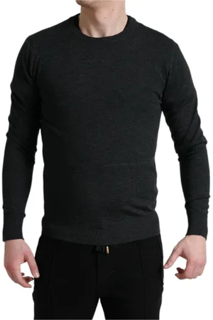 Dolce & Gabbana Stickade tröjor & koftor, Herr, S, Round-neck Stickat