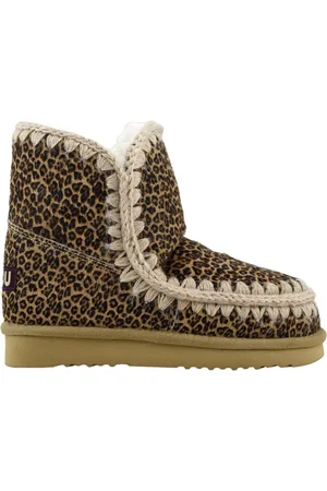 Mou Skor, Dam, 36 EU, Läder, Kinnors Casual Multi Färg Läderstöel