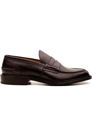 TRICKERS Skor, Herr, 43 EU, Läder, Brun James Läder Moccasins