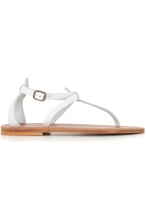 K jacques Skor, Dam, 38 EU, Läder, Flat Sandaler
