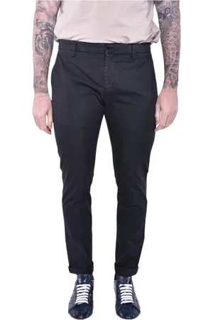 Dondup Byxor, Herr, W31, Bomull, Slim Chino Byxor Gaubert Stil