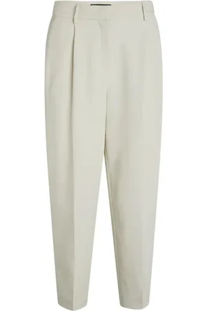 Bruuns Bazaar Byxor, Dam, S, Polyester, Cropped Byxor
