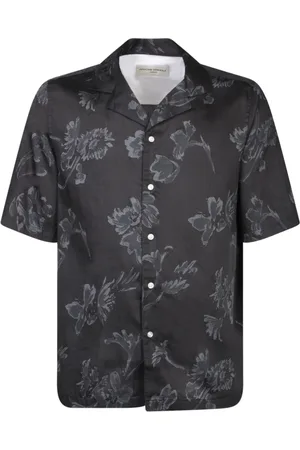 OFFICINE GENERALE Skjorta, Herr, S, Bomull, Short Sleeve Shirts