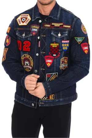 Dsquared2 Jacka, Herr, L, Denim, Denim Jacka