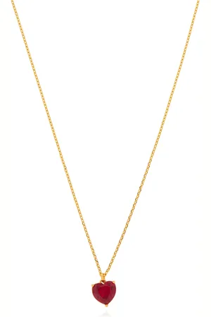 Kate Spade Accessoarer, Dam, ONE Size, Halsband med hjärthänge