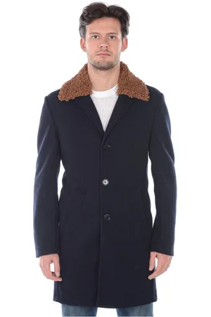 D.A. Daniele Alessandrini Kappa, Herr, 2Xl, Polyester, Serious Fur Trim Jacka Kappa