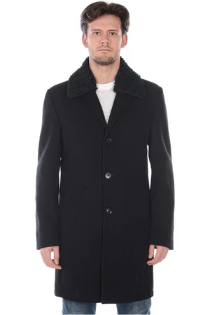 D.A. Daniele Alessandrini Kappa, Herr, 2Xl, Polyester, Serious Fur Trim Jacka Kappa