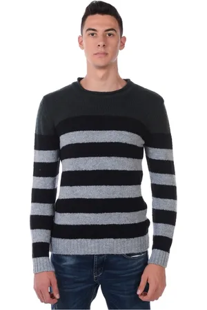D.A. Daniele Alessandrini Stickade tröjor & koftor, Herr, S, Meridian Sweater Pullover