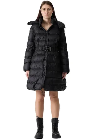 ERMANNO SCERVINO Kappa, Dam, L, Midi Pufferjacka med bälte