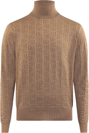 Dolce & Gabbana Stickade tröjor & koftor, Herr, M, Turtlenecks