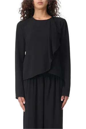 Giorgio Armani Blusar & Skjortor , Dam, L, Polyester, Stiliga Jackor
