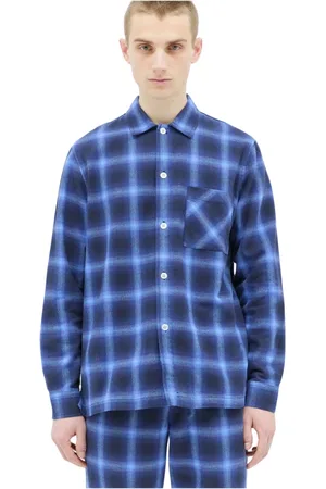 Tekla Pyjamaser & Lounge, Herr, M, Bomull, Shirts
