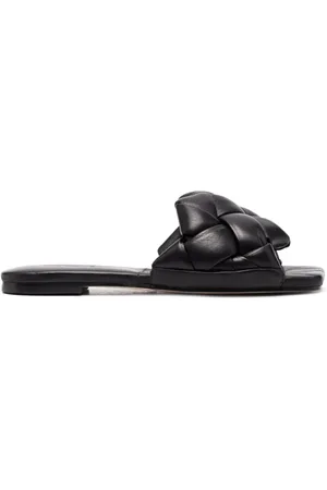 vic matiè Skor, Dam, 36 EU, Läder, Svarta Velvet Sandaler Mules