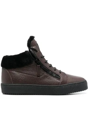 Giuseppe Zanotti Skor, Herr, 44 1/2 EU, Läder, Sneakers