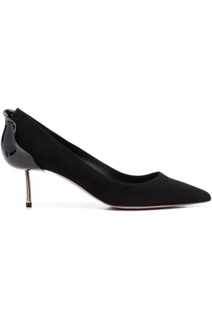 LE SILLA Skor, Dam, 38 EU, Läder, Elegant Svart Petalo Pumps