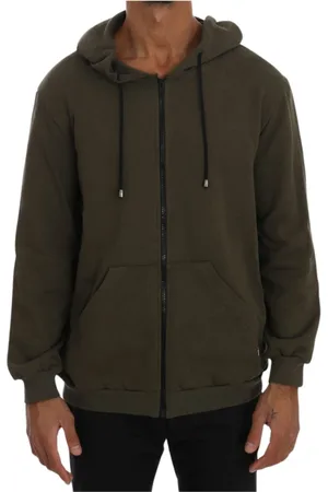 D.A. Daniele Alessandrini Sweatshirts & Hoodies, Herr, XL, Bomull, Zip-throughs