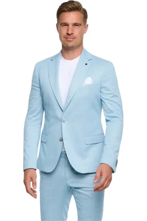Zuitable Jacka, Herr, M, DiNick CHK Ljusblå Rutig Blazer