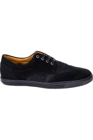 Hackett Skor, Herr, 44 EU, Läder, Sportiga Sneakers i Marinblå