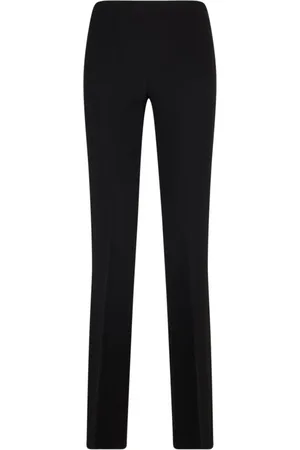 Twin-Set Byxor, Dam, S, Polyester, Hög Midja Techno Svarta Byxor