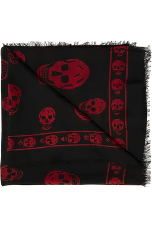 Alexander McQueen Accessoarer, Herr, ONE Size, Halsduk med logotyp