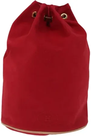 Hermès Pre-owned, Dam, ONE Size, Pre-owned Canvas axelremsvskor