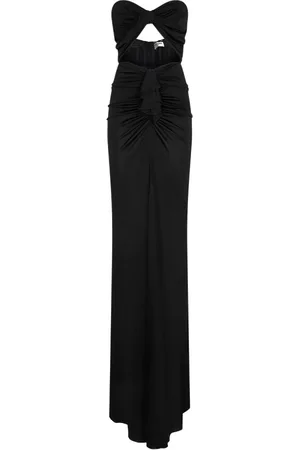 Saint Laurent Klänning, Dam, S, Cut Out Lång Klänning