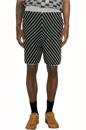 Isa Boulder Shorts, Herr, S, Rayon, Chevron Stickade Shorts