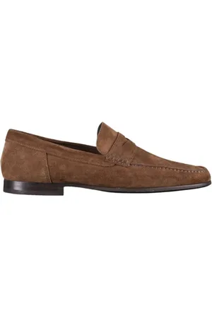 MOORER Skor, Herr, 42 EU, Mocka, Mjuk Mockasin i Mocka