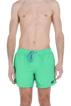 Sundek Badkläder, Herr, L, Polyester, Regnbåge boxer badbyxor