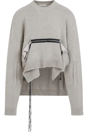 CRAIG GREEN Stickade tröjor & koftor, Herr, L, Bomull, Zip Pocket Jumper Sweater