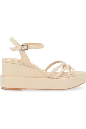 Paloma Barceló Skor, Dam, 36 EU, Ivory Nappa Kilklack Sandal