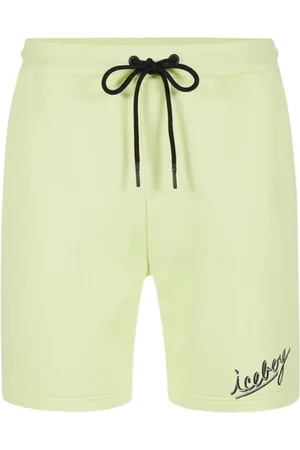 Iceberg Shorts, Herr, M, Bomull, Lime Casual Shorts