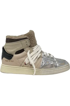 Hidnander Skor, Dam, 39 EU, Läder, Cage Dual Polar Fleece Sneakers