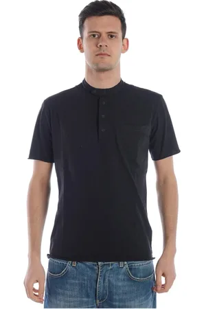 D.A. Daniele Alessandrini Topp, Herr, S, Bomull, ST Polo Shirt