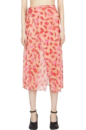 Marco Rambaldi Kjol, Dam, L, Lips Wrap Beach Skirt