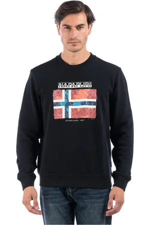 Napapijri Sweatshirts & Hoodies, Herr, M, Klassisk Crewneck Sweatshirt