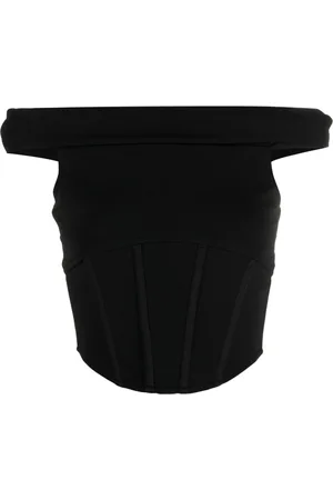 MISBHV Topp, Dam, S, Svart Korsettstil Benad Bodice