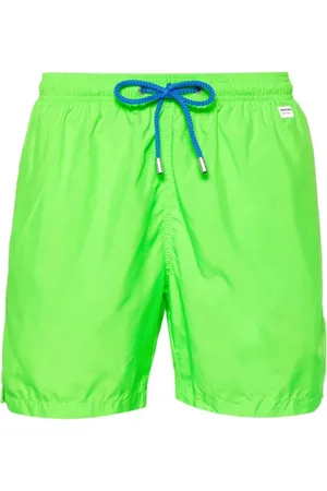 MC2 SAINT BARTH Badkläder, Herr, 2Xl, Läder, Fluo Grön Simshorts