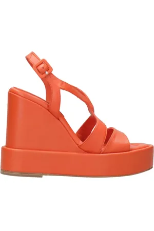 Paloma Barceló Skor, Dam, 38 EU, Läder, Kilklack Sandaler