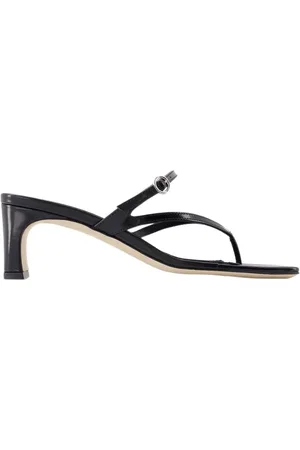 Aeyde Skor, Dam, 36 EU, Läder, Svarta Lädersandaler - Slip-On Stil