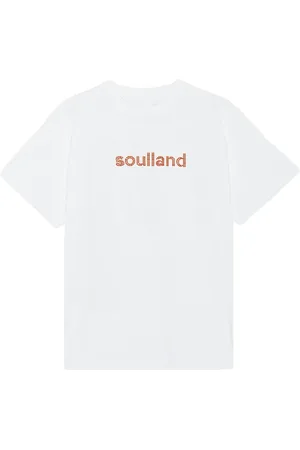 Soulland Topp, unisex, M/L, Bomull, Rhinestone Logo T-shirt