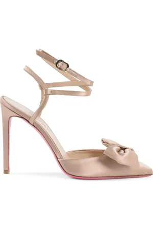 DEE OCLEPPO Skor, Dam, 40 EU, Elegant Satin Ankelrem Stilettos