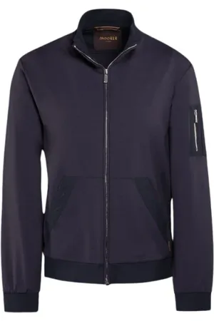 MOORER Sweatshirts & Hoodies, Herr, L, Interlock Full Zip Top