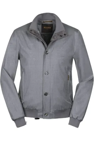 MOORER Jacka, Herr, M, Ultra-fine Flannel Silk Bomberjacka