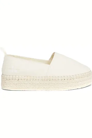 Calvin Klein Skor, Dam, 38 EU, Bomull, Espadrillos för Kvinnor
